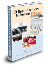 10 Best Products to Sell on Etsy eBook-3D